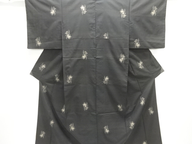 Japanese Kimono / Tsumugi Omeshi Silk